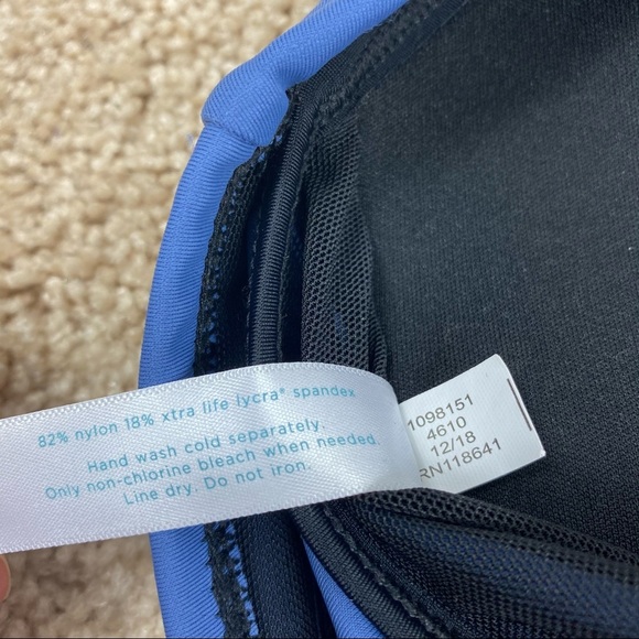 Cacique Sport Swim Suit ColorBlock NEW - Picture 7 of 11